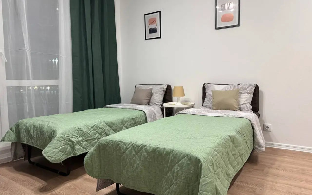 Komfortnaya Studiya S Razdelnymi Spalnymi Mestami Flat