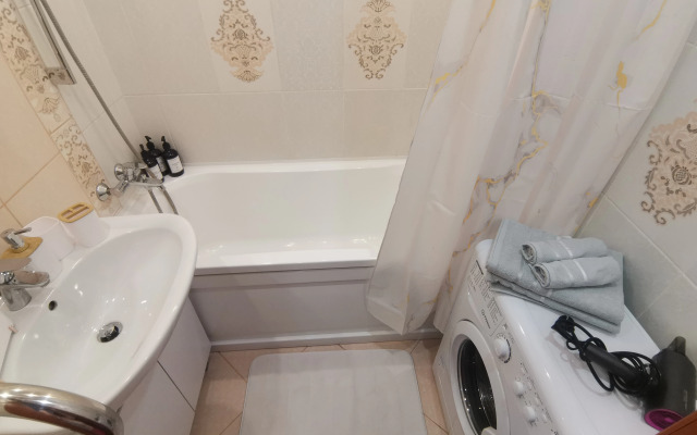 Квартира Уютная квартиру в 35 минутах ходьбы от Волги