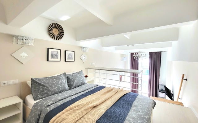 Dvukhurovnevaya Studiya Na Voykovskoy Apartments