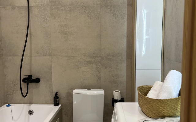 Апартаменты Уютная евродвушка с видом на горы