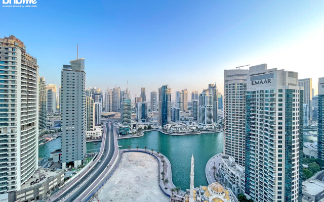 Апартаменты Luxury Penthouse with Marina and Sea Views|bnbme-2301