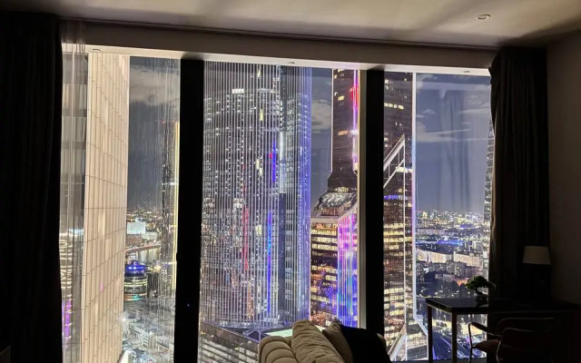 Sky Moscow City s shikarnim vidom na vse bashni Moskva city Apartments