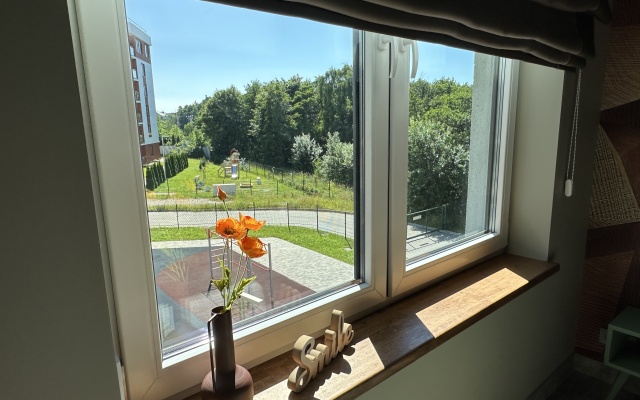 Квартира Новая уютная с велосипедами