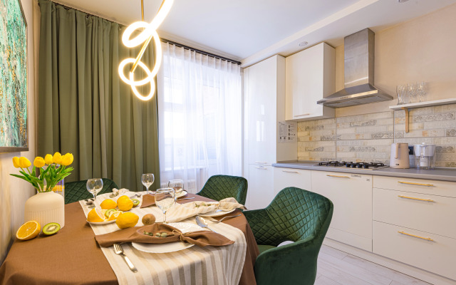 Квартира 1-к в центре на Н.Рождественского 1 от RentAp, 4 сп.места