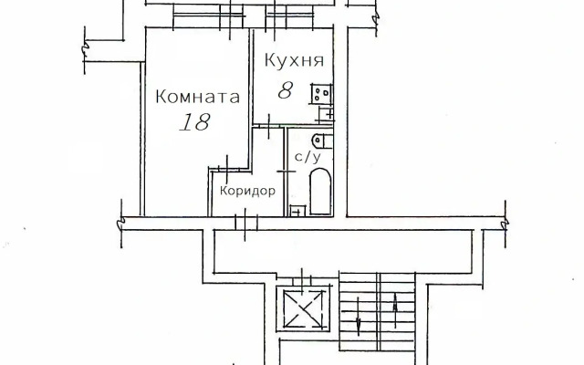 Квартира на улице Молодости 44