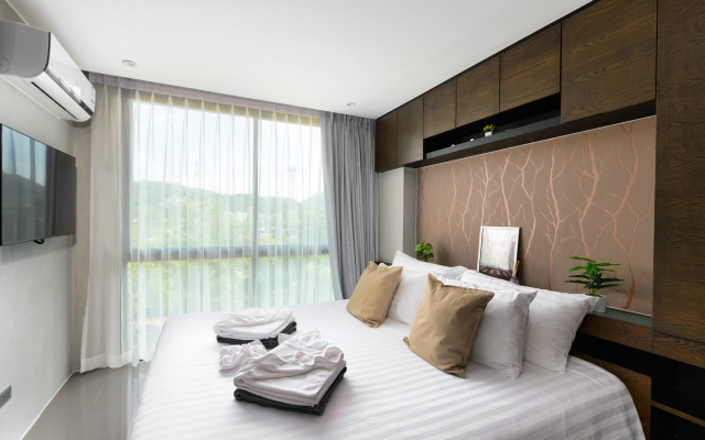 Квартира Kamala beach. 1 BDR Rooftop pools Best Wi Fi
