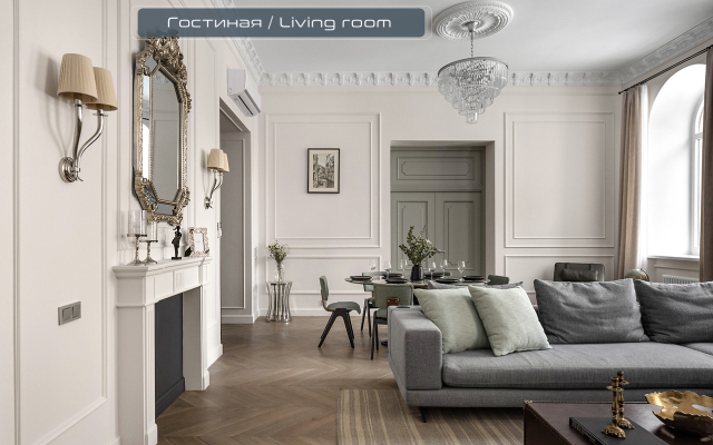 Дизайнеpские апартаменты с балконом на Pубинштейна