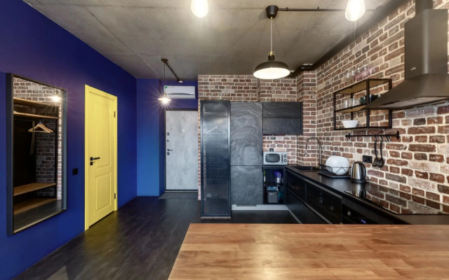 Апартаменты Дом у Дона Студия Лофт на 19 этаже с видом на ДОН