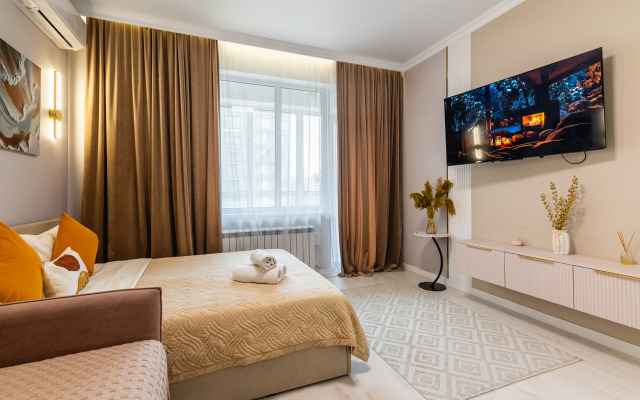 Апартаменты Студия Ferrero Rocher в центре рядом c ТРЦ (274)