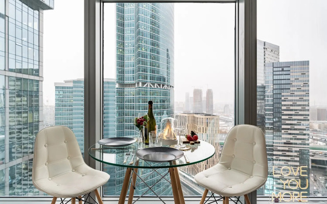 Апартаменты с Прекрасным Видом на Москва-Сити