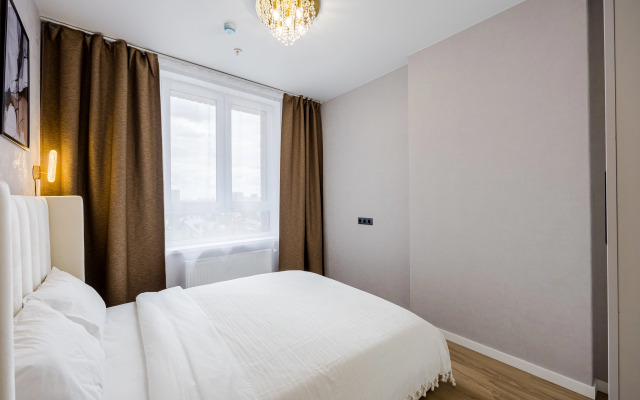 Квартира Стильная 2-к. квартира, 64 м², 3 кровати