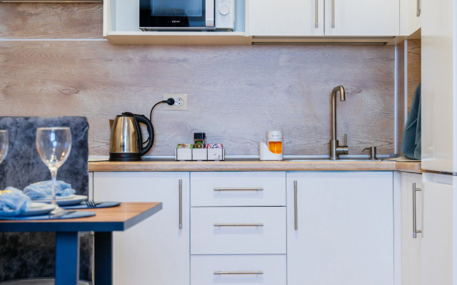 Квартира Потрясающий Вид на Город Новая и Уютная Евродвушка