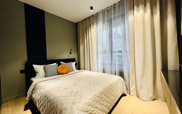 Апартаменты UzorApart Стильная дизайнерская квартира, центр, набережная, парковка