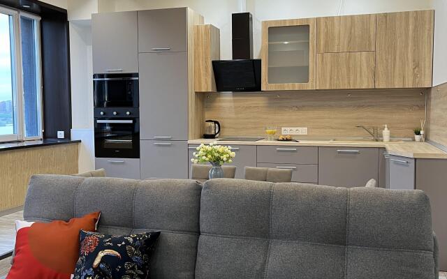 Квартира Студия с Видом на Реку у Метро Речной Вокзал