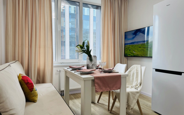 Svetlaya Yevrodvushka Atmosfera Sna V Delovom Tsentre Flat