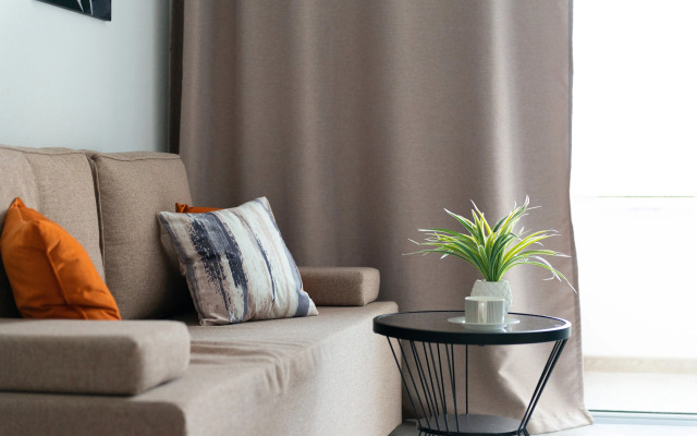 Апартаменты ЖК Акватория возле реки