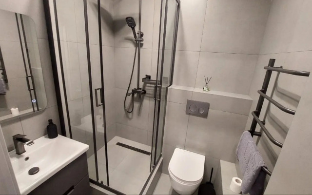 Квартира Крепкая Башня| Студия для 2-х гостей в центре Шерегеша