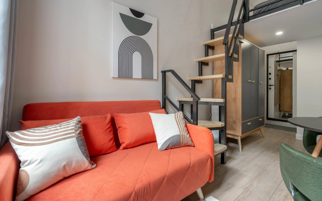 Квартира Уютная Cтудия на Петроградской Cтороне