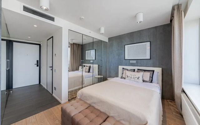 Апартаменты Нежная видовая студия Smart Host