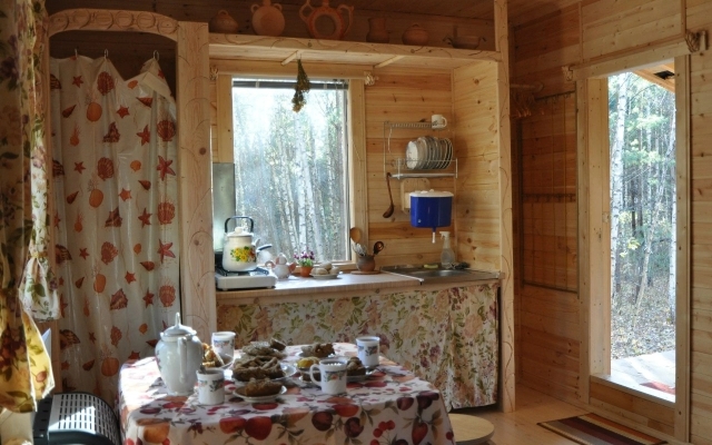 Апартаменты Уютный дом на природе в лесу