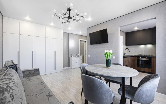 Апартаменты Графитовая Эстетика - Центр Города у Ваших Ног