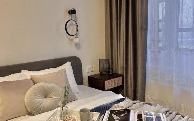 Квартира Сканди однокомнатные Piter Apartments с кондиционером