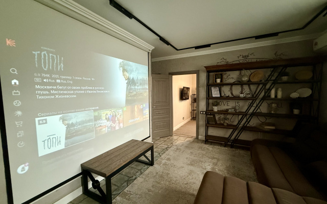 Apartamenty cemejnye Loft Apartments s proektorom