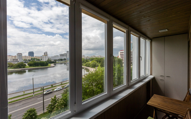 Апартаменты с видом на Свислочь