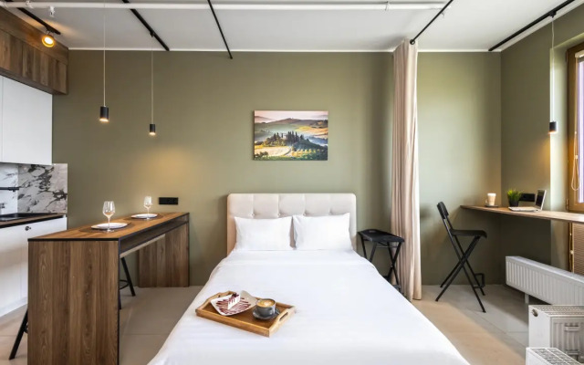 Апартаменты Студия с Видом на Город Elite Apartments