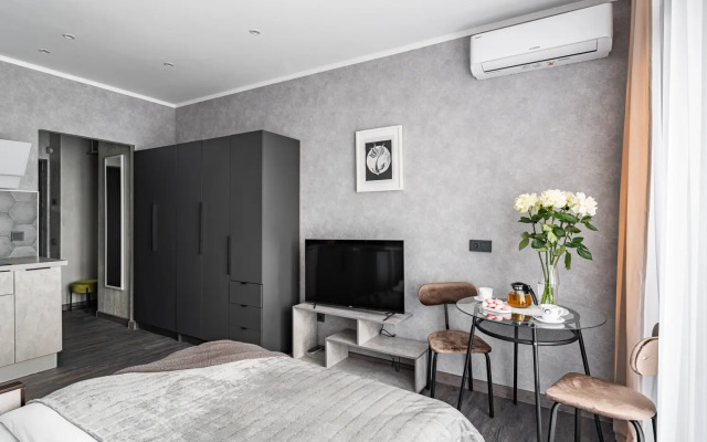 Апартаменты Студия с Панорамным Видом на 25 Этаже