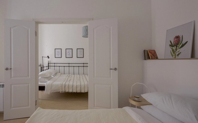 Квартира с двумя спальнями и кухней-гостиной