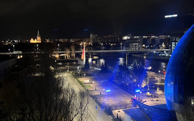 Квартира Евродвушка с видом на Музей мирового океана на Баграмяна, 4