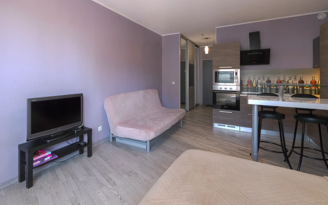 Квартира Лиловая студия на набережной Обводного канала