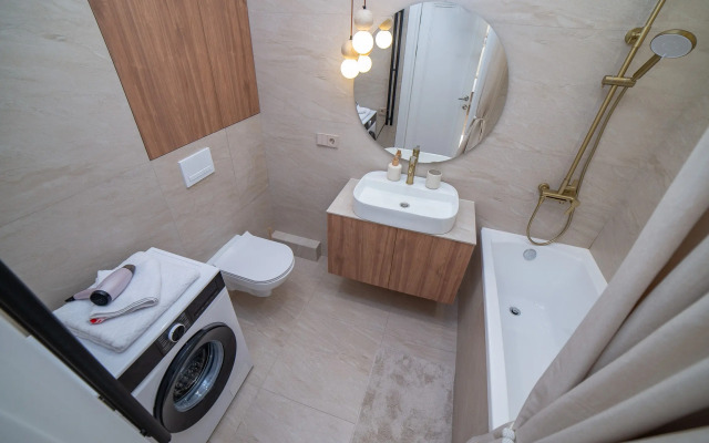 Квартира Евро 2К BeGuest с балконом на Шаумяна 28