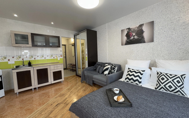 Квартира Уютна студия не далеко от зоопарка.