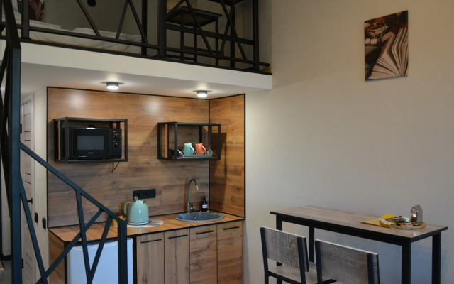 Апартаменты Новая двухярусная студия Комфорт