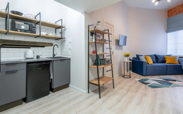 Sovremennaya Studiya V Tsentre Peterburga Flat