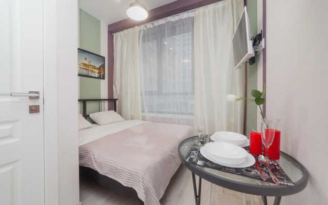 Апартаменты студия на Серебрякова