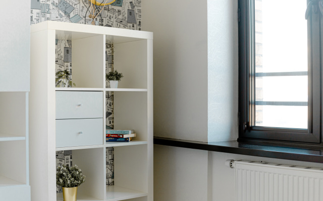Lalapart Marengo s Panoramnym Vidom na 35 Etazhe Neboskreba Savelovskij Siti Apartments