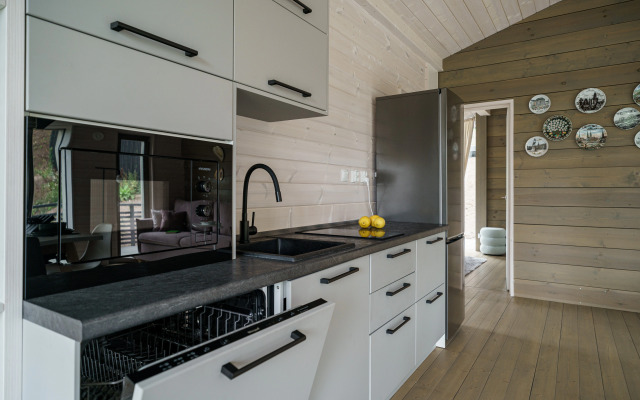 Частный дом пространства три тома у Финского залива