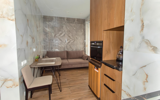 V centre Sochi 10 minut do morya AK Arhitektor chetirehmestnie komfort modern Apartaments