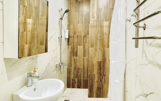 Квартира Крacивая дизайнеpская студия недaлекo от цeнтpa Mоcквы