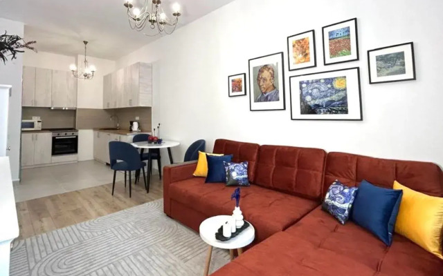 Dvukhkomnatnye Van Gog Ryadom S Arbatom Apartments