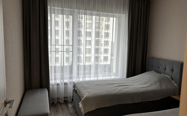 Апартаменты Двухкомнатные в Европейском Квартале Возле Аквапарка