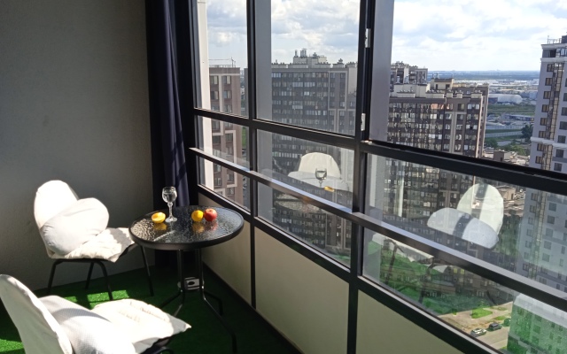 Квартира Солнечная студия в стиле Бохо-Сканди