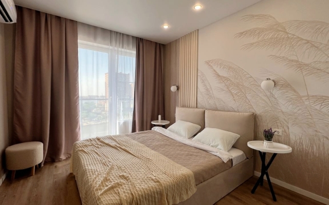 Квартира Green FOX в современном ЖК рядом с рекой