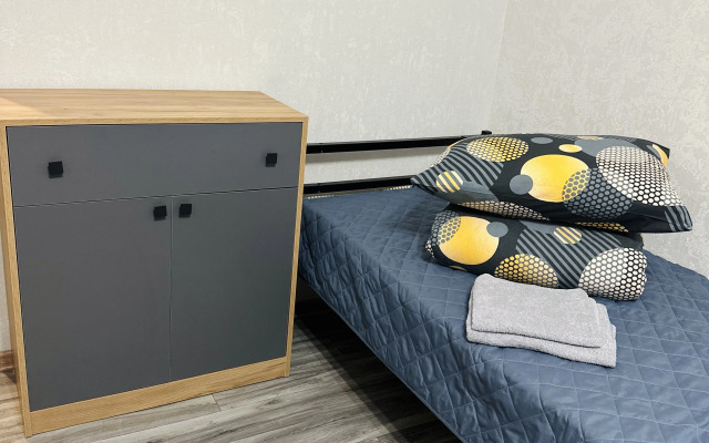 V novom dome, vid na karer Flat