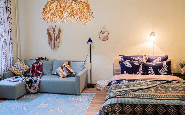 Апартаменты в стиле бохо на Патриарших прудах