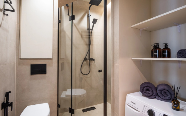 Квартира Студия серая