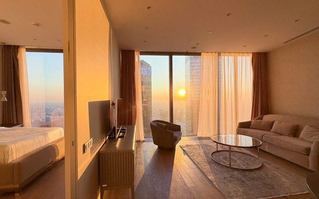 Апартаменты Москва Сити 75 этаж 2 комнаты